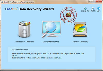 EaseUS Data Recovery Wizard 8.5 Unlimited [Multi][Keygen]