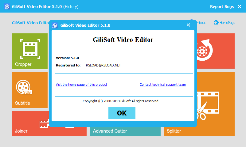 Gilisoft Video Editor 7.2.1