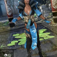 Lotus Maiden Outfit Textures