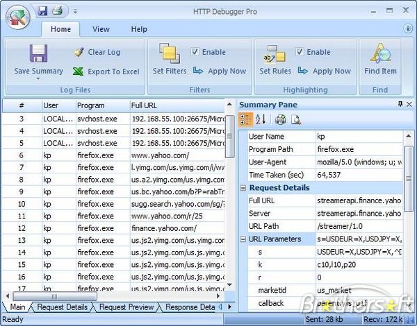 HTTP Debugger Pro v7.2