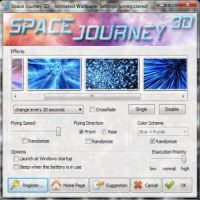 Space Journey 3D Animated Wallpaper