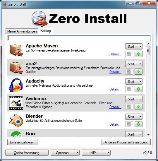 Zero Install 2.11.8