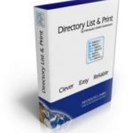 Directory List &amp; Print Pro 3.43 + Portable + patch