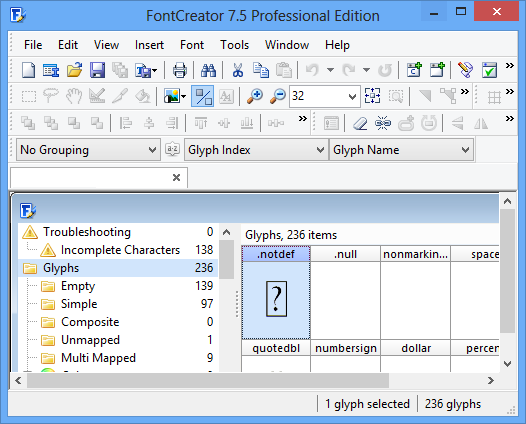 FontCreator Crack Professional free download