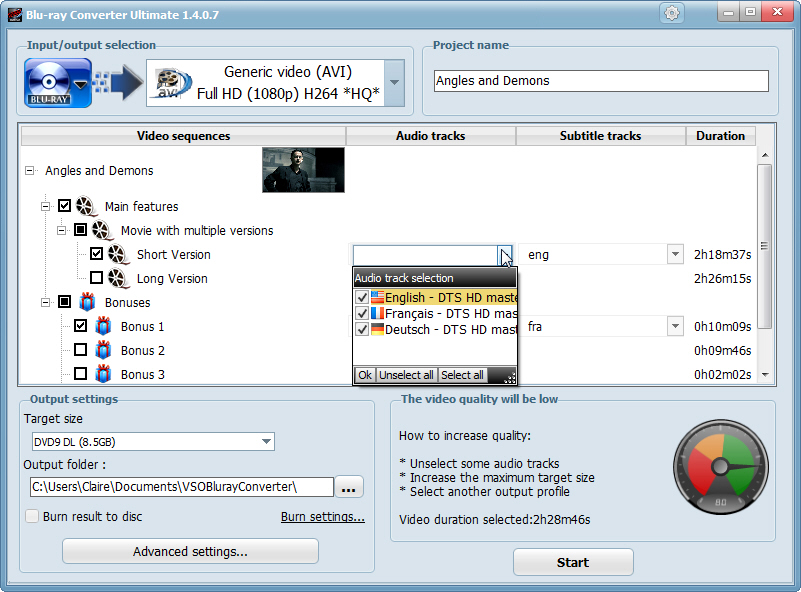 VSO Blu-ray Converter Ultimate keygen serial key