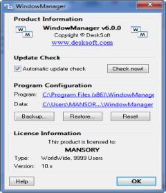 DeskSoft WindowManager 6.0.0 + patch
