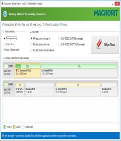 Macrorit Data Wiper 4.3.0 Unlimited Edition + Portable + keygen