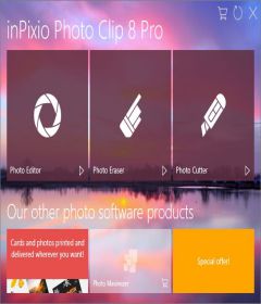 InPixio Photo Clip 8 Professional 8.6 + keygen