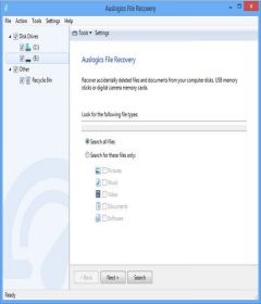 Auslogics File Recovery 8.0.21 + Portable + patch