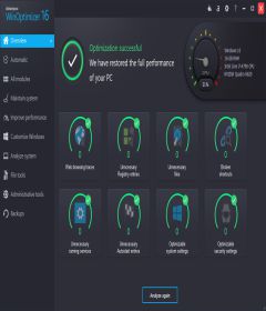 Ashampoo WinOptimizer 16.00.21 + patch