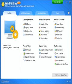 WinUtilities Professional Edition 15.74 + keygen