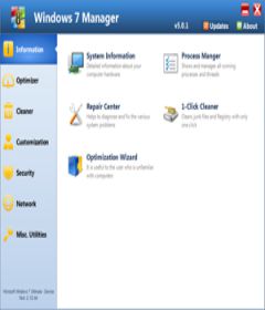 Windows 7 Manager 5.2.0 Final + keygen