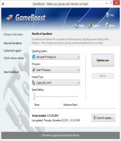 GameBoost 3.7.22.2019 + keygen