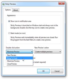 Sticky Previews with 32bit + 64bit Patch