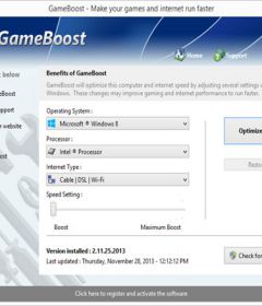 GameBoost 3.9.16.2019 + keygen