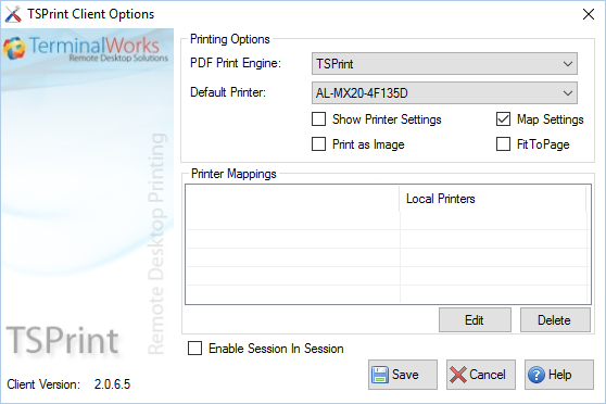 TSPrint Server free download