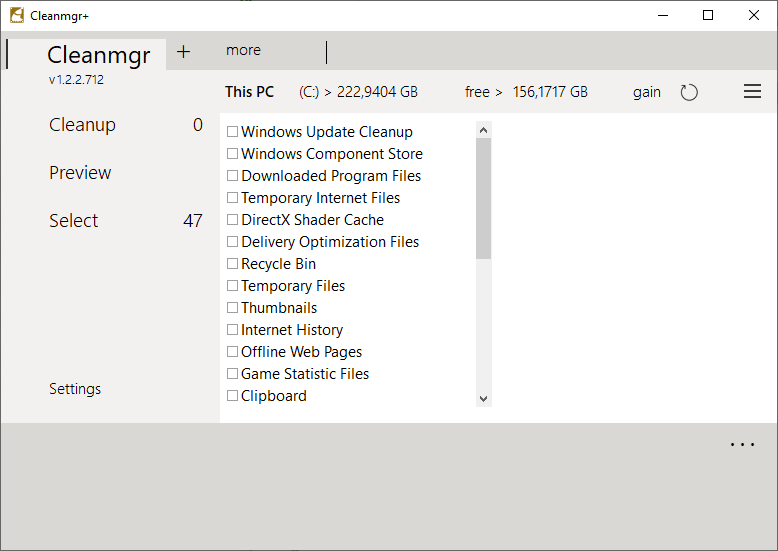 Cleanmgr+ repack download