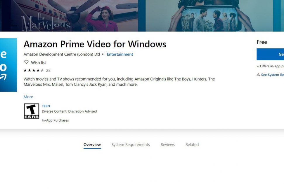 Free Amazon Prime Download Premium 5.0.10.1102