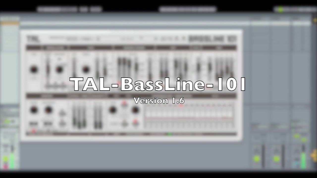 Togu Audio Line TAL-BassLine-101 v3.4.0 incl keygen [CrackingPatching]