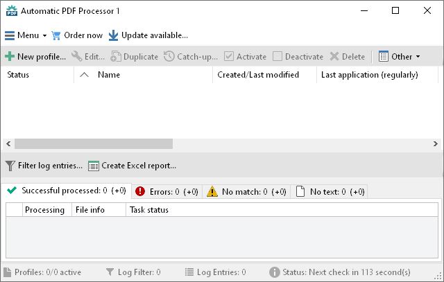 Automatic PDF Processor 1.28 for windows instal free